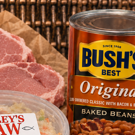 BBQ Pork Chop Bowls