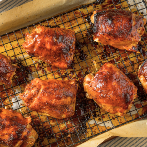 BBQ Chicken thighs